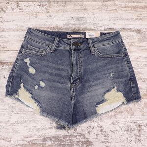 SO Cutoff Short Super High Rise Shorts Juniors Size 9 28x2.5 NWT